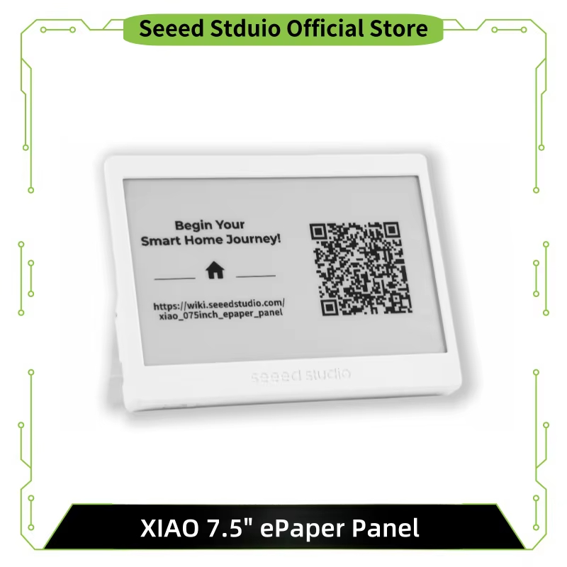 Smart Home Arduino Project - شاشة XIAO ESP32 ePaper مقاس 7.5