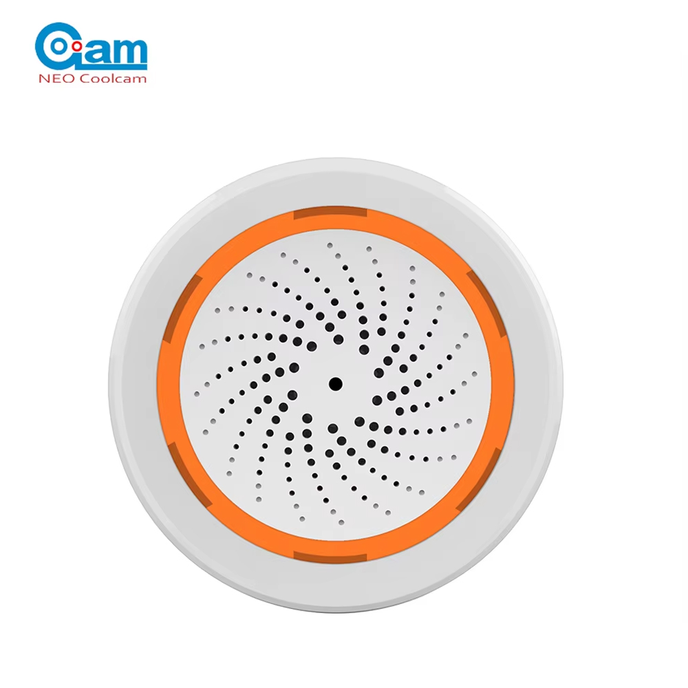 Smart Home Nas - Coolcam Tuya Zigbee إنذار صفارة الإنذار