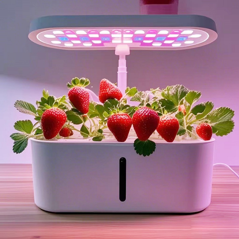 Smart Home - نظام زراعة الخضروات المنزلية الذكي بدون