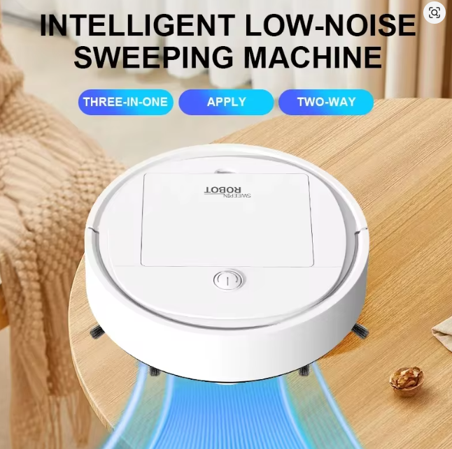Vacuum Cleaner Smart Home - مكنسة كهربائية روبوتية ذكية لاسلكية بقوة