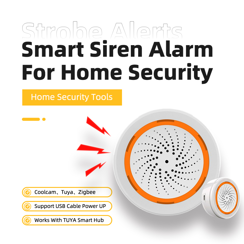 Smart Home Nas - جهاز إنذار ذكي Coolcam Tuya Zigbee
