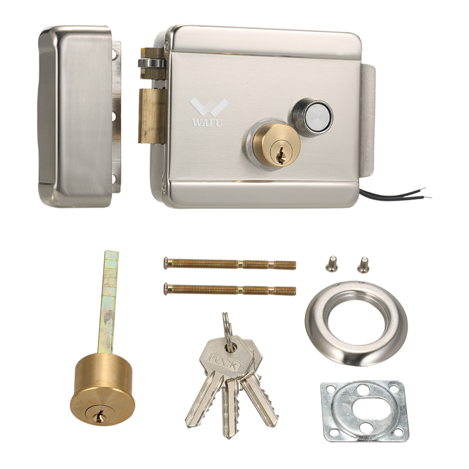 Smart Home Door Lock - قفل باب البوابة الكهربائية الذكي WAFU،