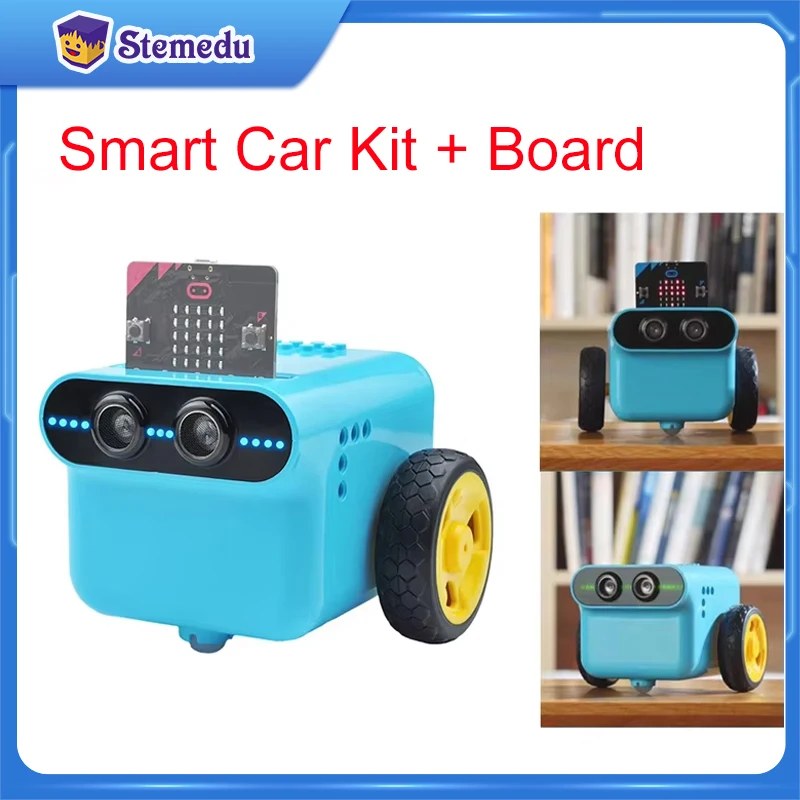 Smart Home Micro Bit - مجموعة ترميز روبوت السيارة Micro:bit TPBot،