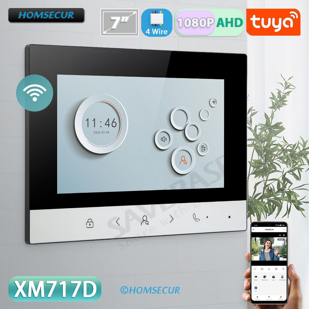 Smart Home Network - شاشة مراقبة داخلية ذكية من تويا