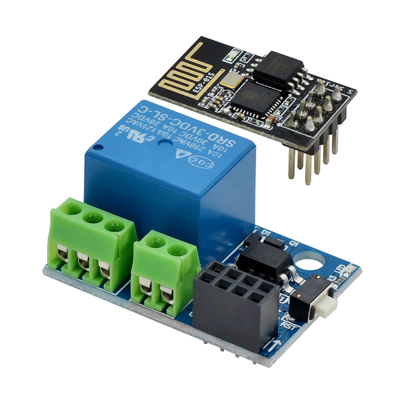 Smart Home Arduino Project - ESP-01S WiFi وحدة التتابع 5 فولت