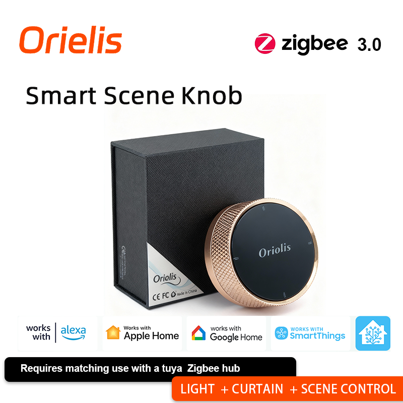 Zigbee Gateway - وحدة تحكم مقبض المشهد الذكي ORIELIS