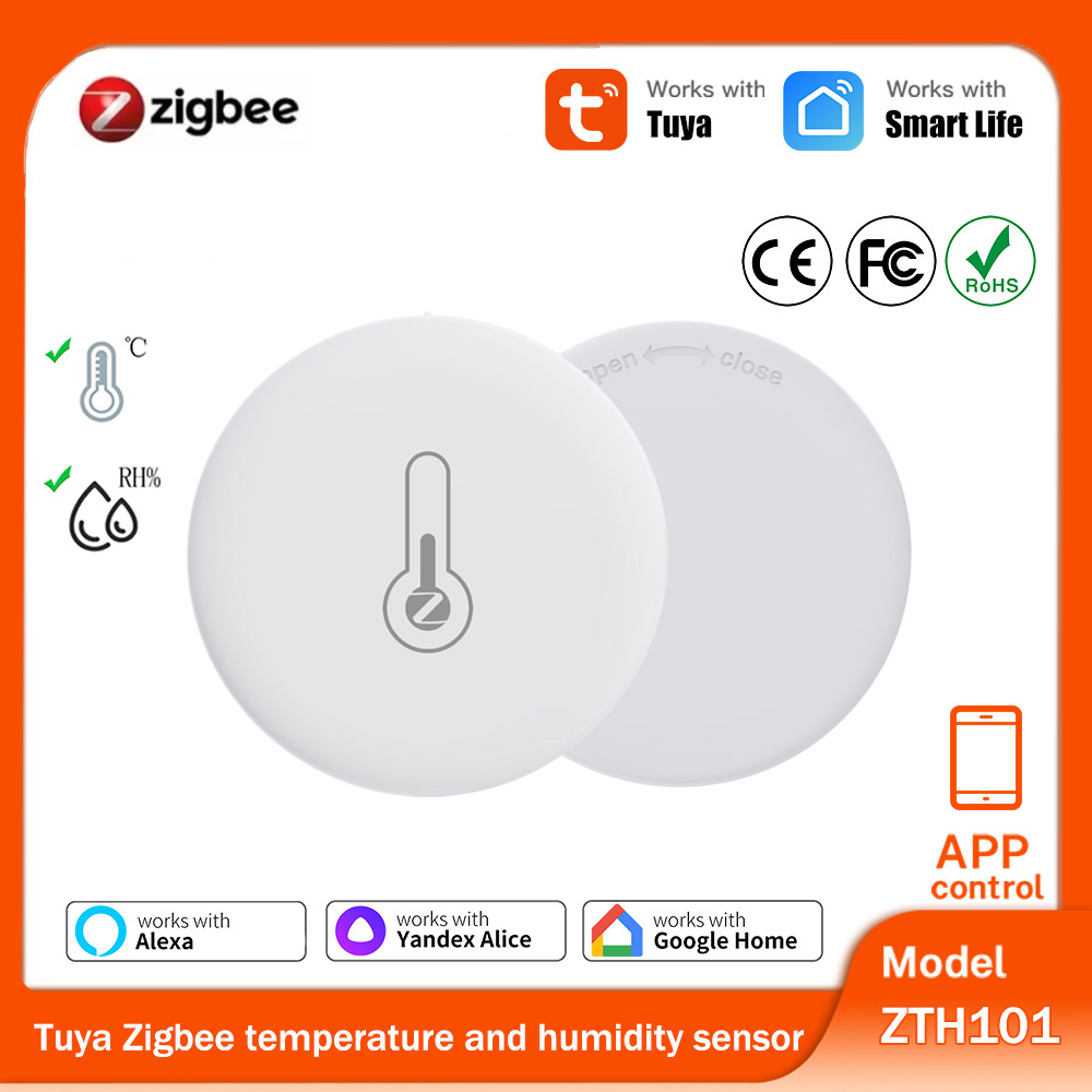 Zigbee Gateway - مستشعر درجة الحرارة والرطوبة من تويا