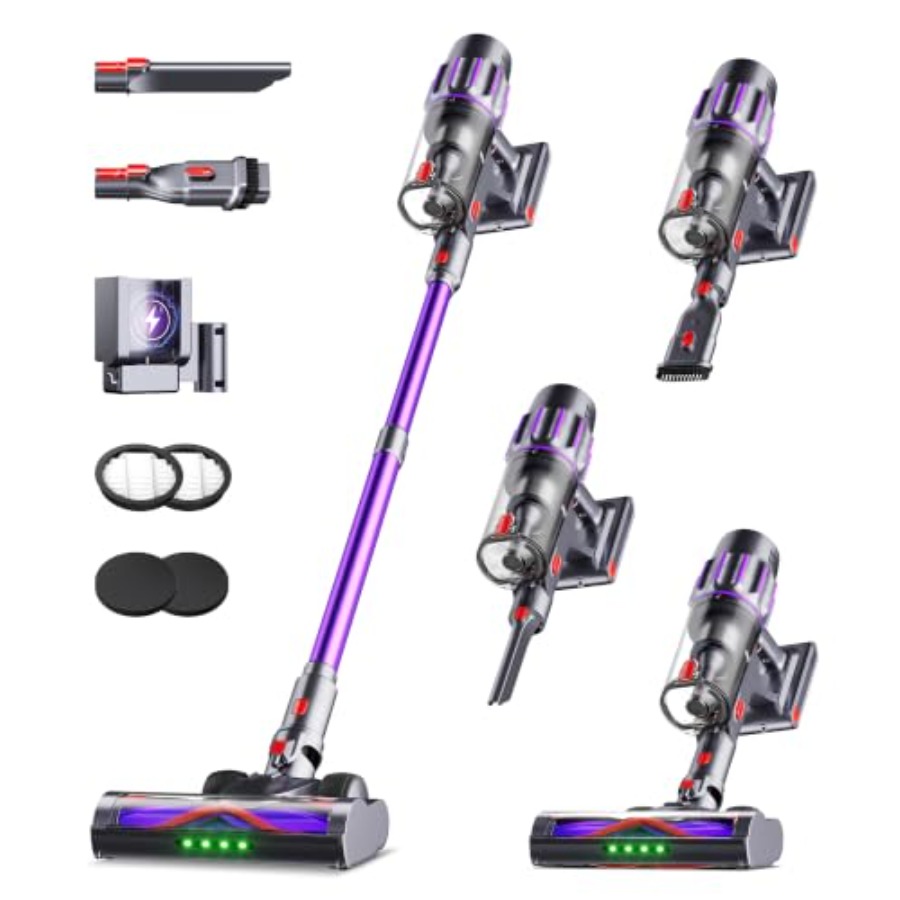 Vacuum Cleaner Smart Home - مكنسة كهربائية لاسلكية للاستخدام المنزلي، مصنوعة