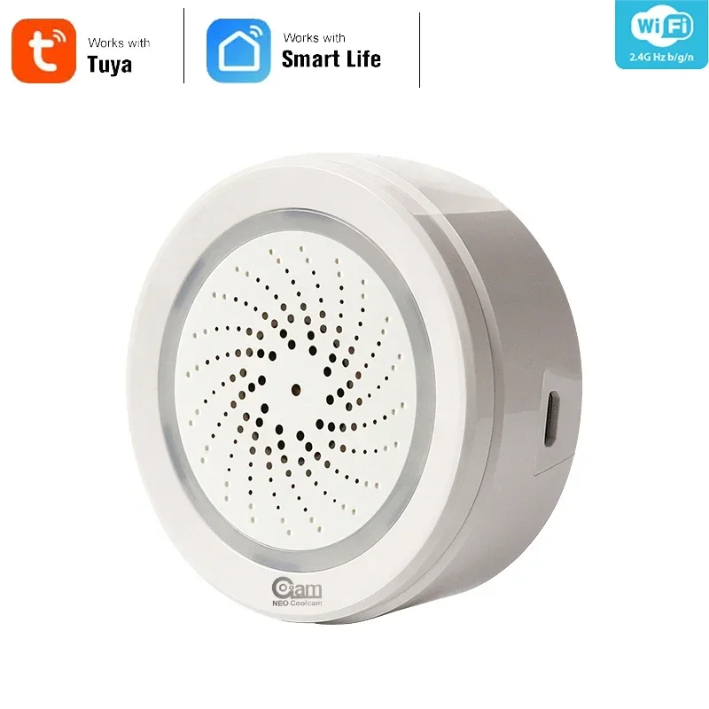 Smart Home Nas - إنذار صفارة الإنذار NEO Coolcam Smart