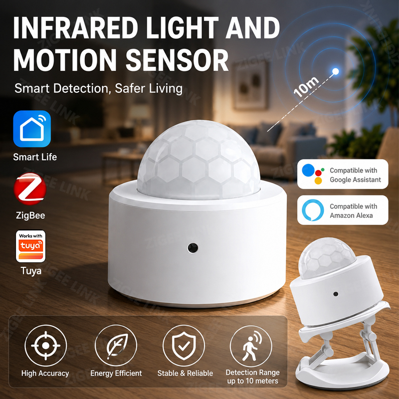 Zigbee Gateway - مستشعر حركة لاسلكي ZigBee 3.0 PIR