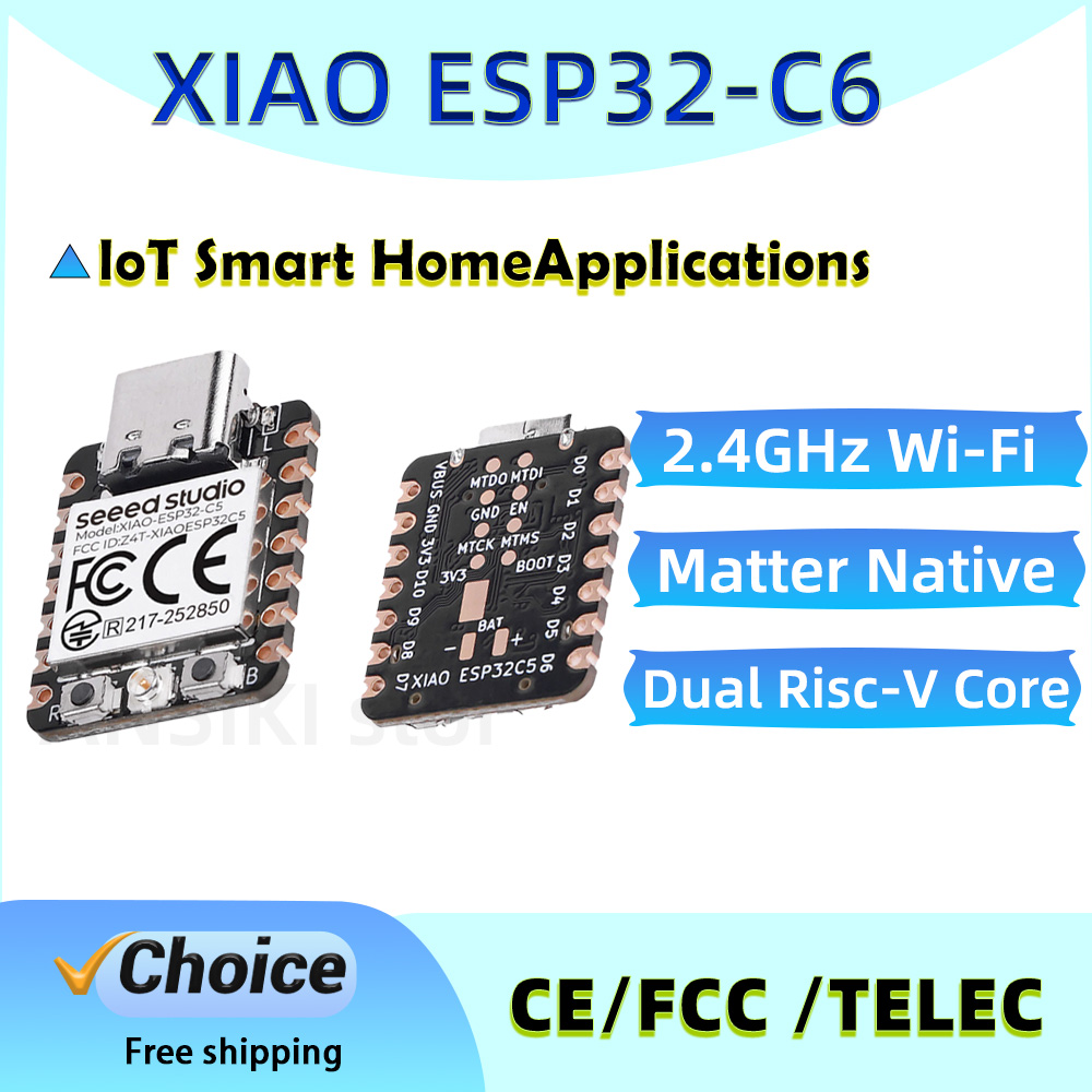Smart Home Arduino Project - لوحة تطوير XIAO ESP32-C6 تدعم واي