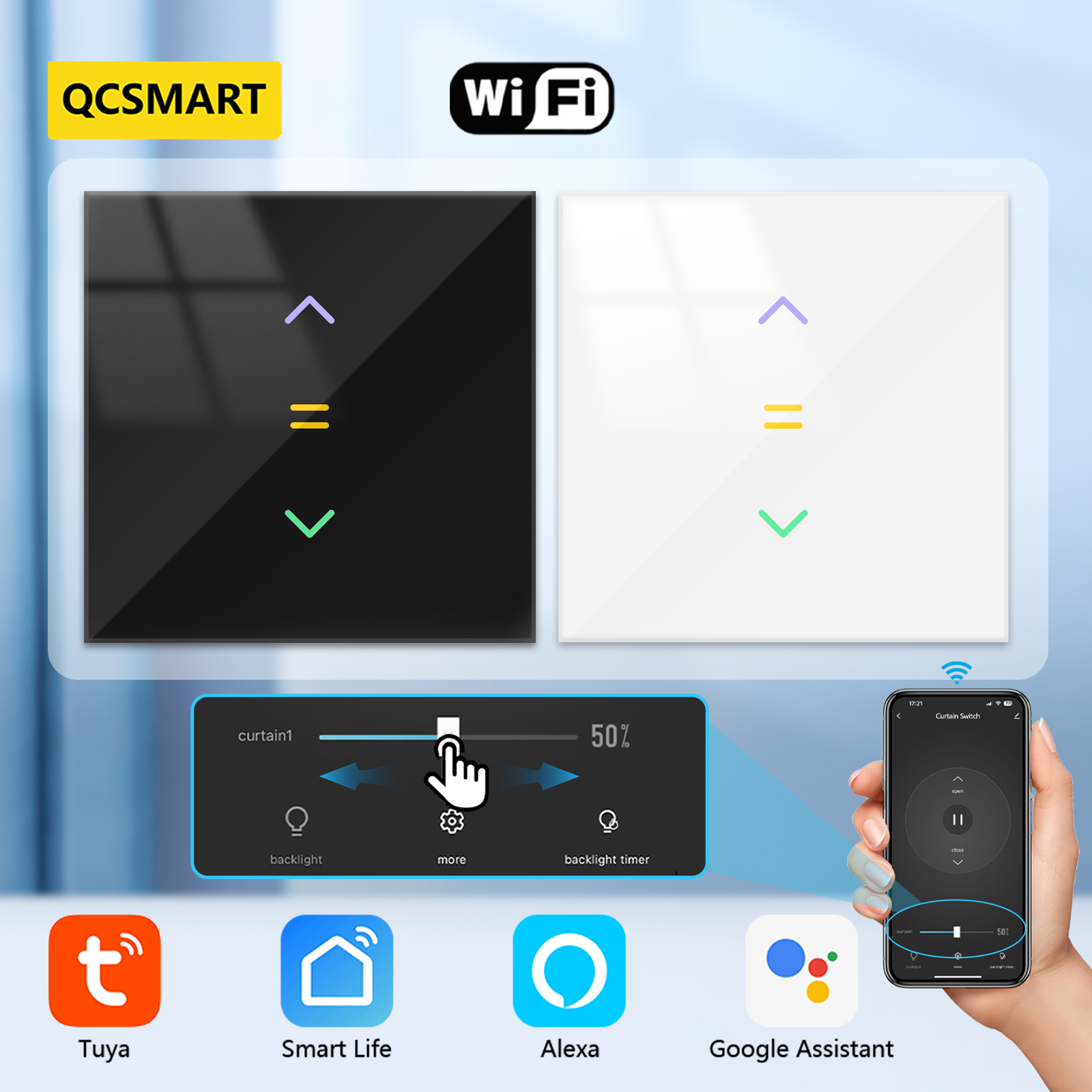 Smart Home For Windows - QCSMART-Tuya الحياة الذكية App الستار الستائر