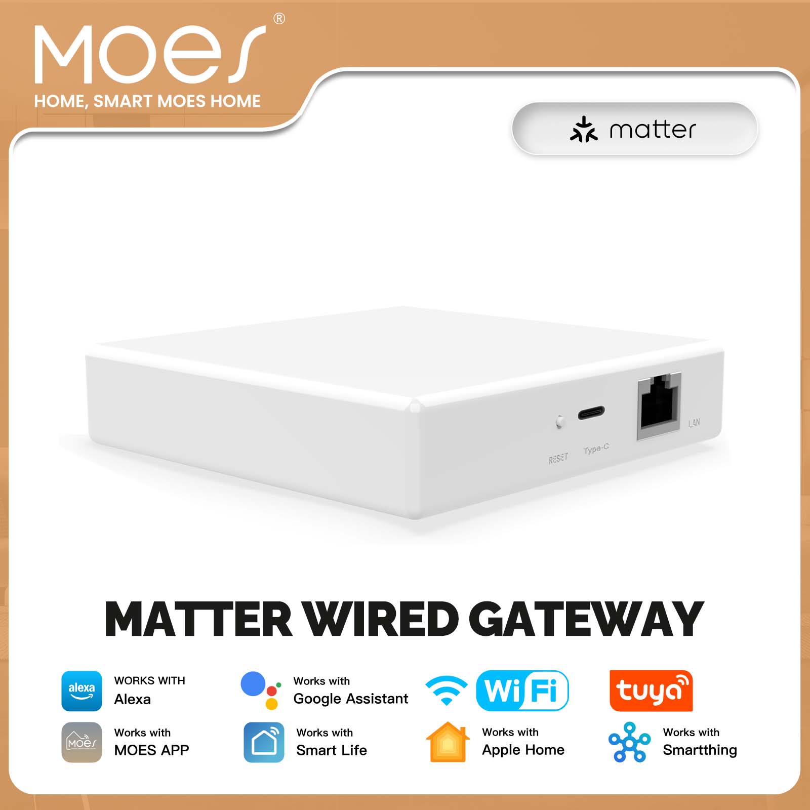 Smart Home Group - بوابة MOES Tuya ZigBee Matter Thread،