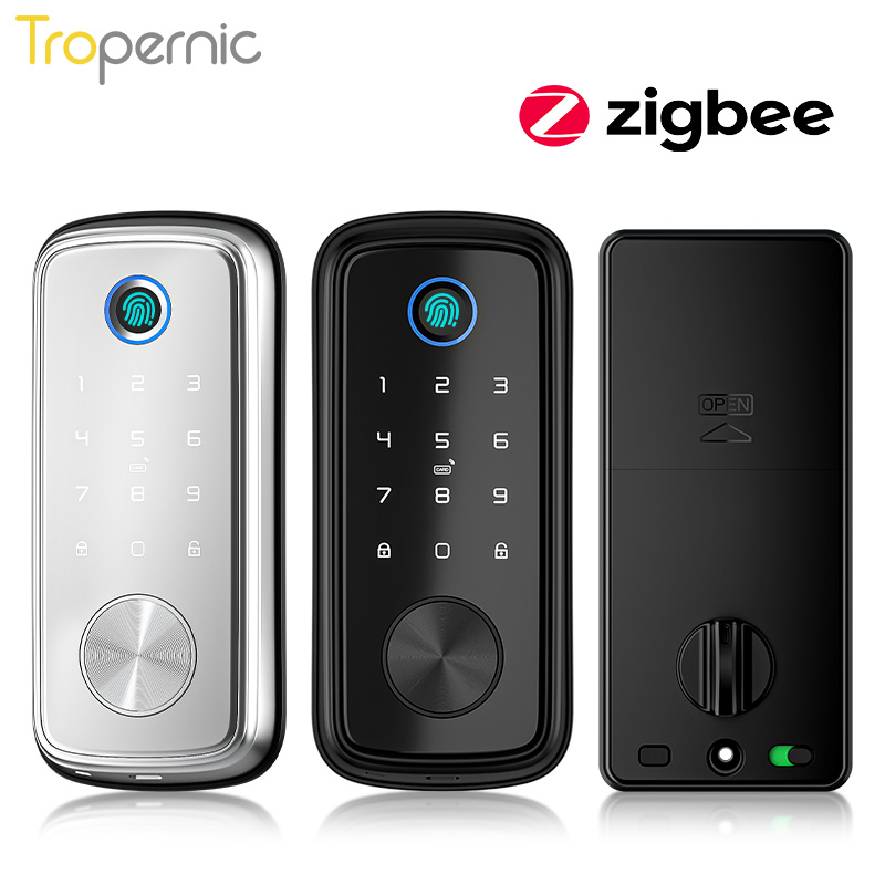 Smart Home Door Lock - Tuya زيجبي باب ديدبولت أقفال البيومترية