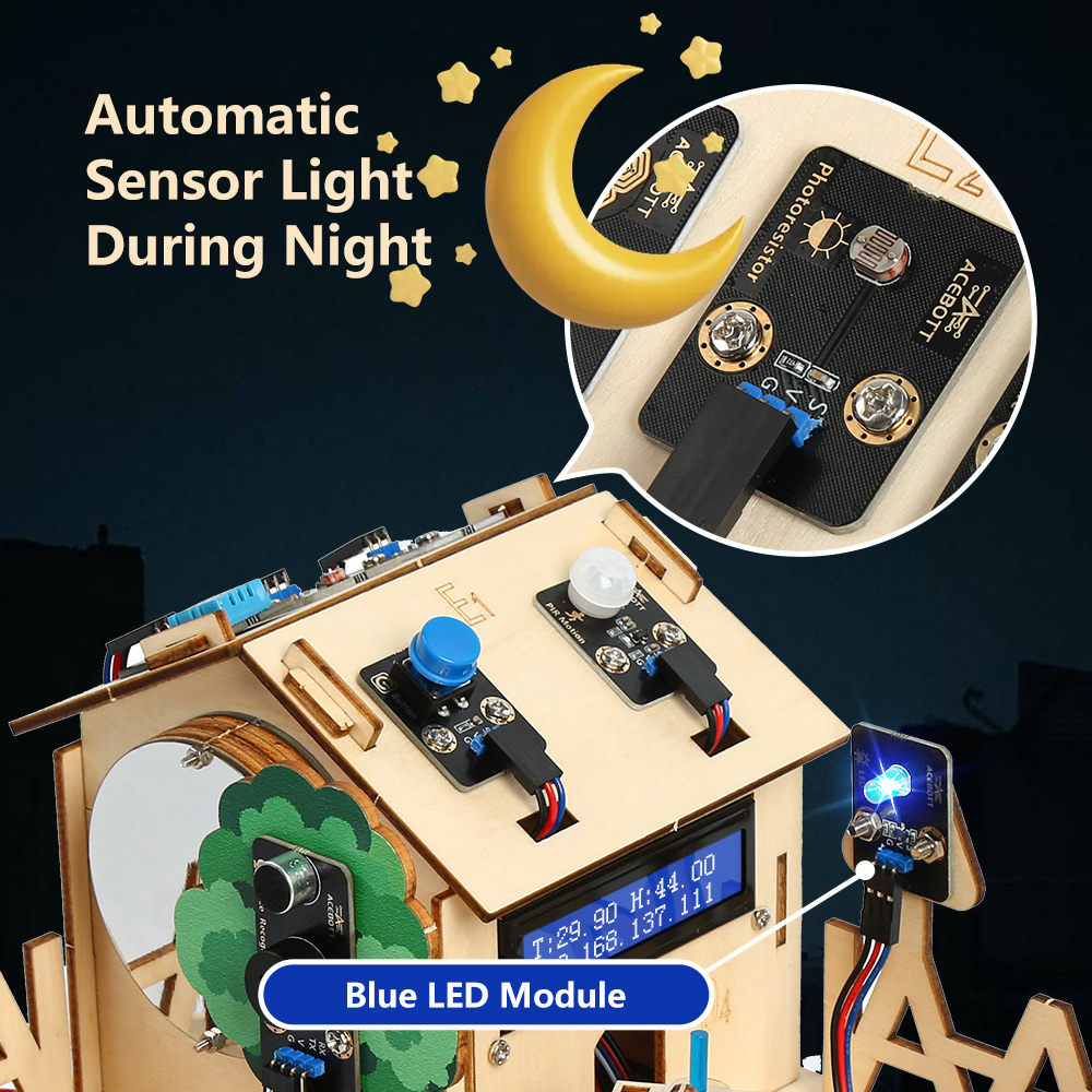 مجموعة أدوات ACEBOTT الذكية لل - مراجعة Smart Home Arduino Project وسعره