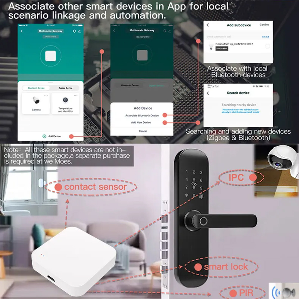 Tuya Zigbee Bluetooth متعدد ال - مراجعة Smart Home Nest وسعره
