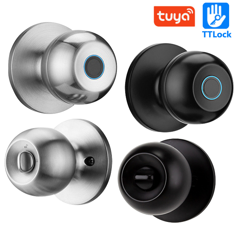 Tuya قفل الباب الذكي بصمة مفتا - مراجعة Smart Home Door Lock وسعره