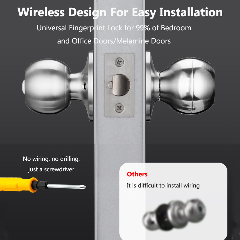 Tuya قفل الباب الذكي بصمة مفتا - مراجعة Smart Home Door Lock وسعره