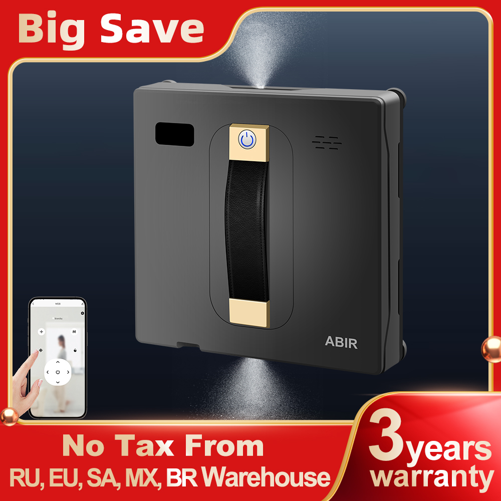 روبوت تنظيف النوافذ ABIR WD8،  - مراجعة Vacuum Cleaner Smart Home وسعره