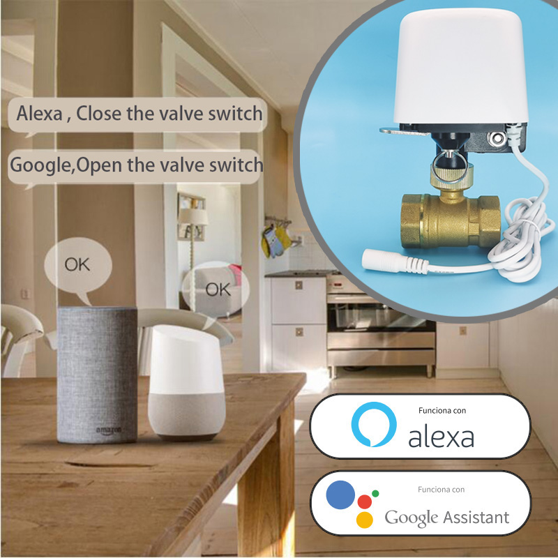 صمام مياه ذكي 1/2 بوصة 3/4 بوص - مراجعة Smart Home Features وسعره