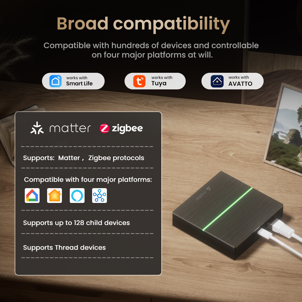 بوابة ذكية سلكية من AVATTO تدع - مراجعة Smart Home Group وسعره
