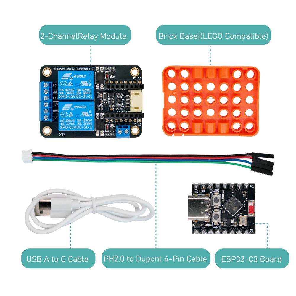 وحدة ترحيل ثنائية القنوات بمدخ - مراجعة Smart Home Micro Bit وسعره
