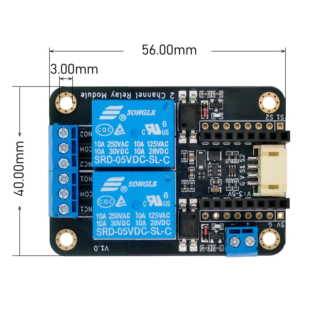 وحدة ترحيل ثنائية القنوات بمدخ - مراجعة Smart Home Micro Bit وسعره