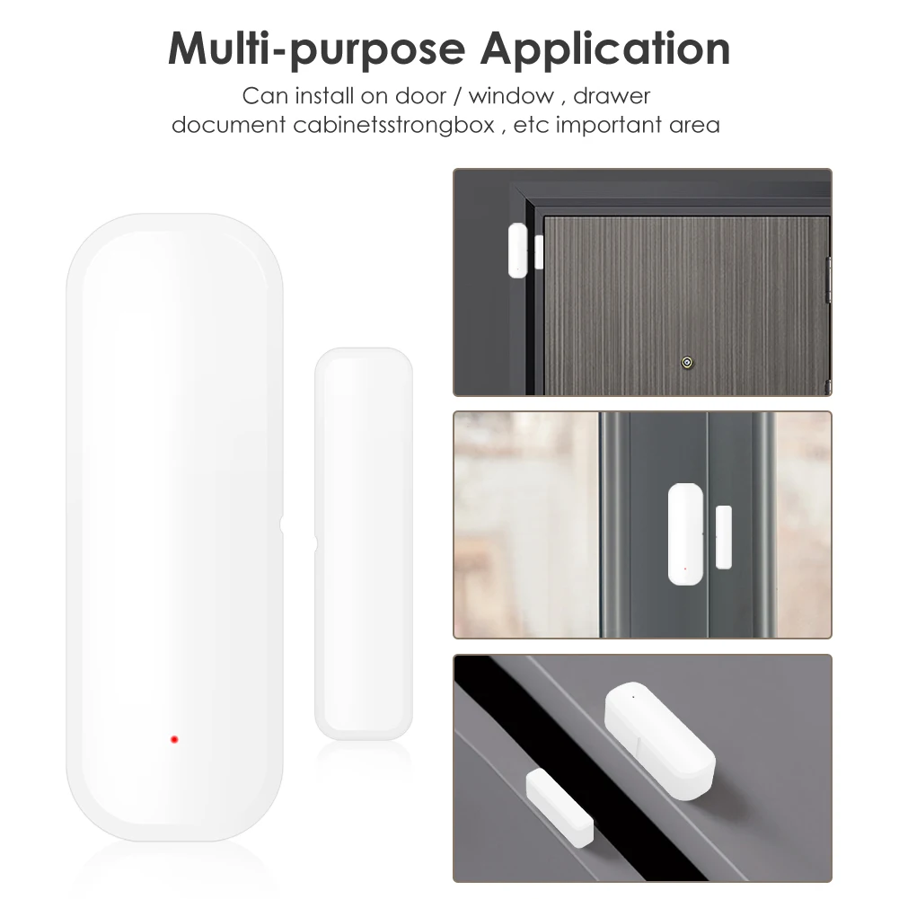 iHseno Tuya WiFi مستشعر الباب  - مراجعة Smart Home For Windows وسعره