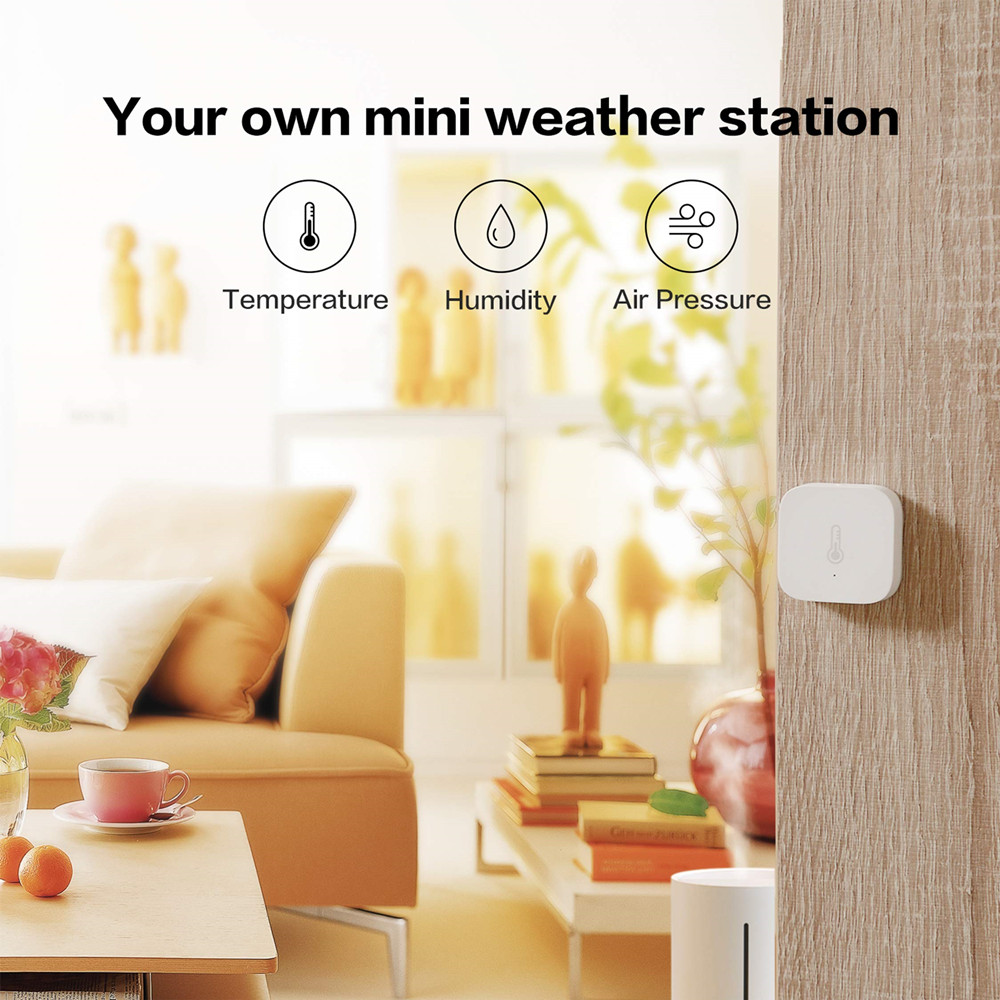 مستشعر درجة الحرارة والرطوبة ل - مراجعة Smart Home Xiaomi Hub 2 وسعره