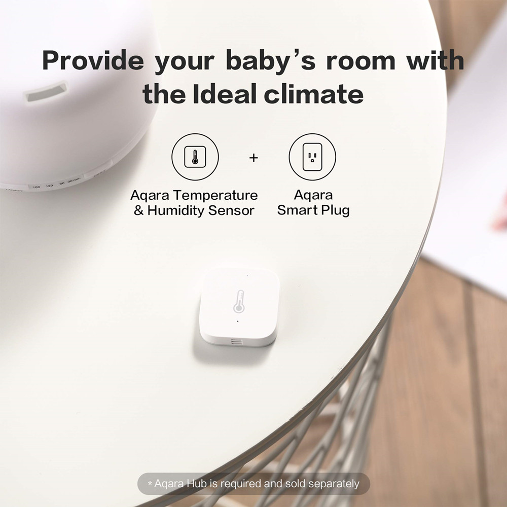 مستشعر درجة الحرارة والرطوبة ل - مراجعة Smart Home Xiaomi Hub 2 وسعره