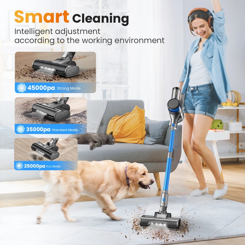 INSE S9X مكنسة كهربائية لاسلكي - مراجعة Vacuum Cleaner Smart Home وسعره