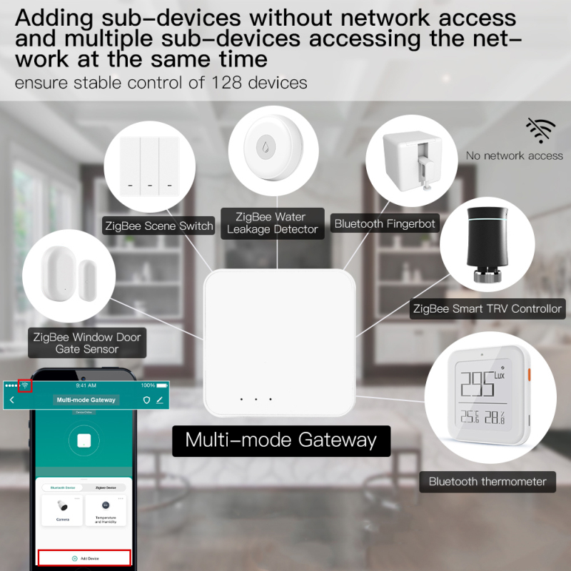 Tuya Smart Gateway Hub متعدد ا - مراجعة Smart Home Nest وسعره