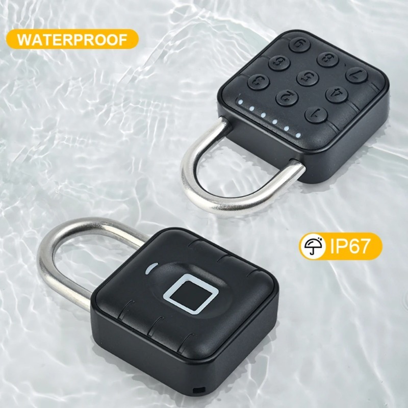 Tuya الذكية البيومترية بصمة قف - مراجعة Smart Home Door Lock وسعره
