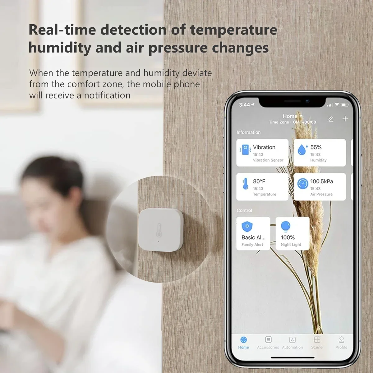 مستشعر درجة الحرارة الذكي من أ - مراجعة Smart Home For Windows وسعره
