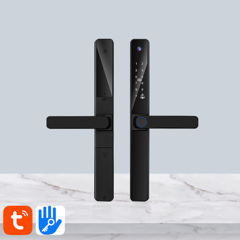 قفل باب ذكي خارجي مقاوم للماء  - مراجعة Smart Door Lock وسعره