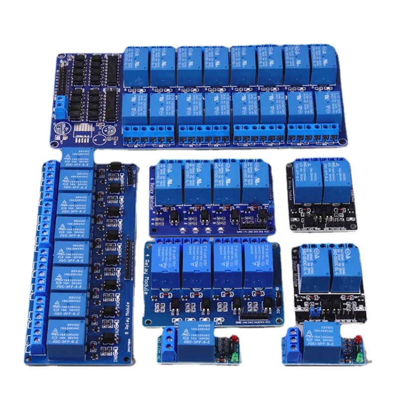1 2 4 6 8 قناة 5 فولت 12 فولت  - مراجعة Smart Home Arduino Project وسعره
