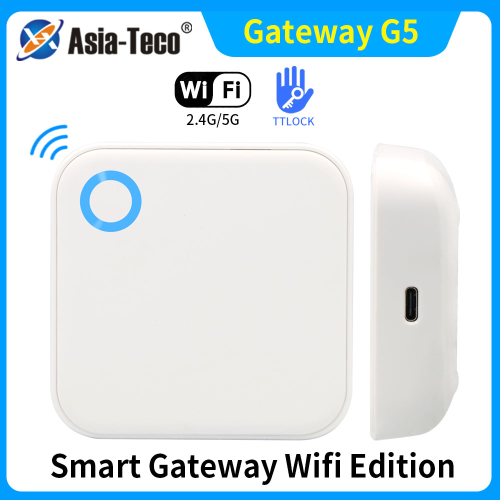 2.4G + 5G TTLOCK WIFI بوابة G5 - مراجعة Smart Home Wifi Hub وسعره