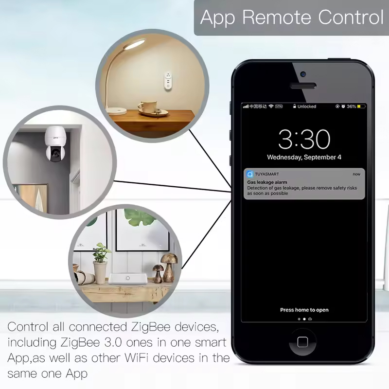 Moes Tuya ZigBee 3.0 Smart Gat - مراجعة Smart Home Nest وسعره