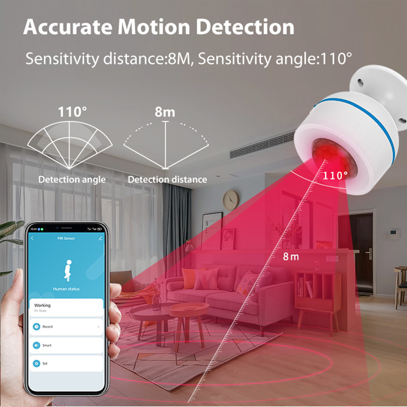 مستشعر حركة ذكي لاسلكي من تويا - مراجعة Smart Home Nas وسعره