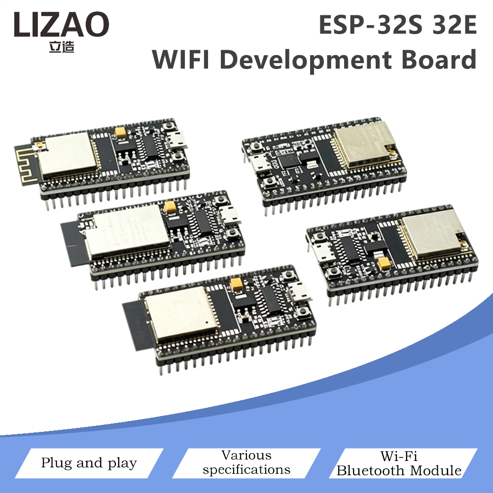 لوحة تطوير ESP-32S 32E ثنائية  - مراجعة Smart Home Arduino Project وسعره