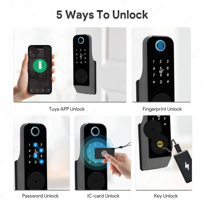 قفل باب ذكي مقاوم للماء يعمل ب - مراجعة Smart Home For Windows وسعره