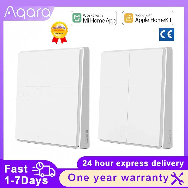 Aqara Wall Switch D1 Zigbee Sm - مراجعة Smart Home Group وسعره