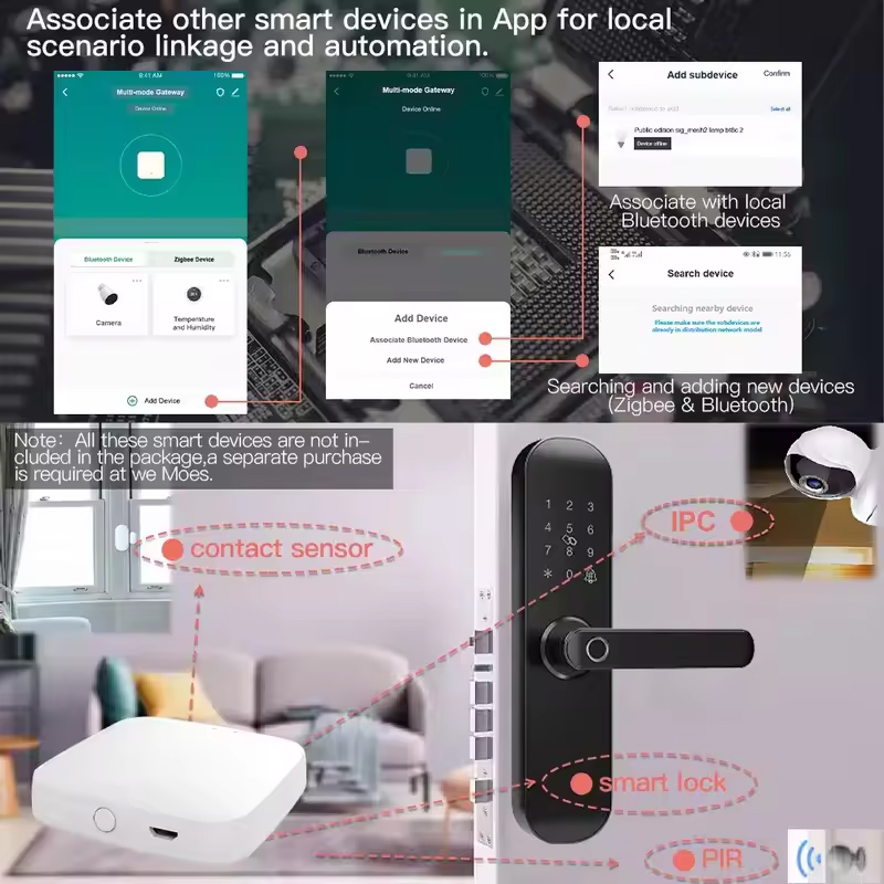 MOES Tuya ZigBee3.0 Smart Hub، - مراجعة Smart Home Nest وسعره
