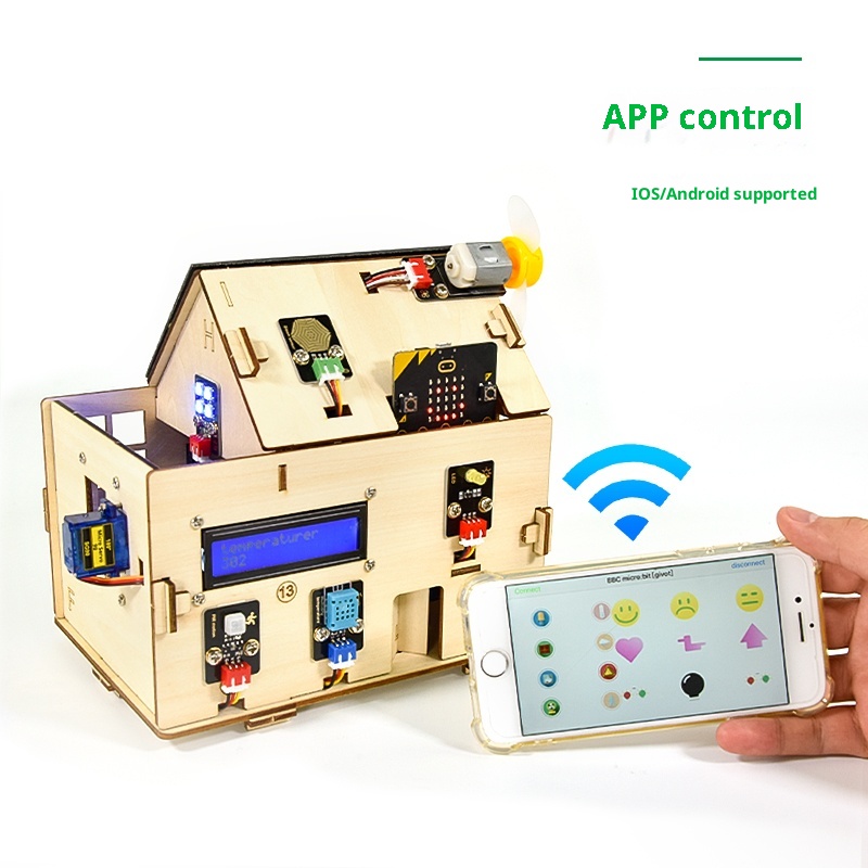 مجموعة أدوات التعلم المنزلية ا - مراجعة Smart Home Micro Bit وسعره