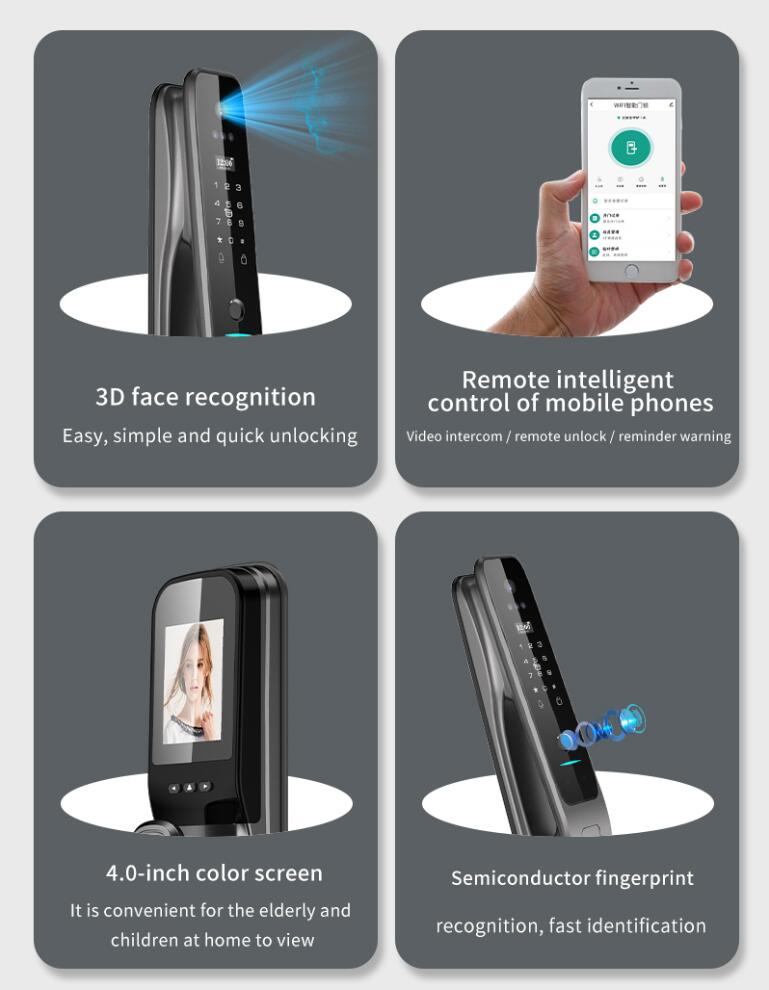 قفل باب ذكي أوتوماتيكي بالكامل - مراجعة Smart Door Lock وسعره