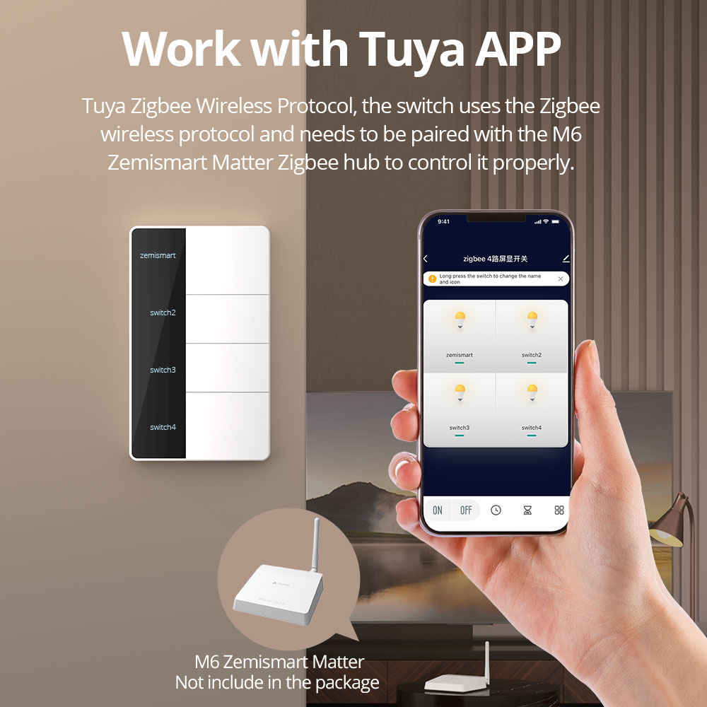 مفتاح إضاءة زيجبي بالضغط من نو - مراجعة Zigbee Gateway وسعره