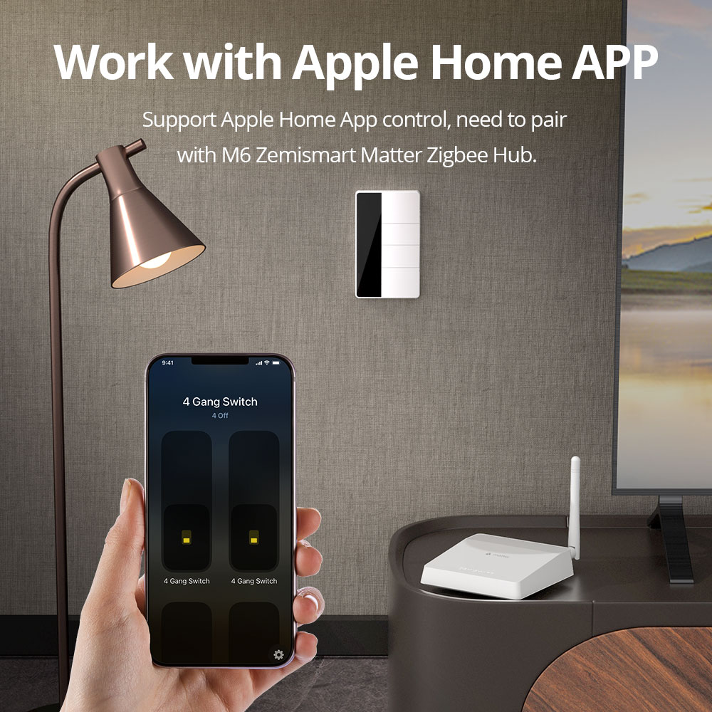 مفتاح إضاءة زيجبي بالضغط من نو - مراجعة Zigbee Gateway وسعره