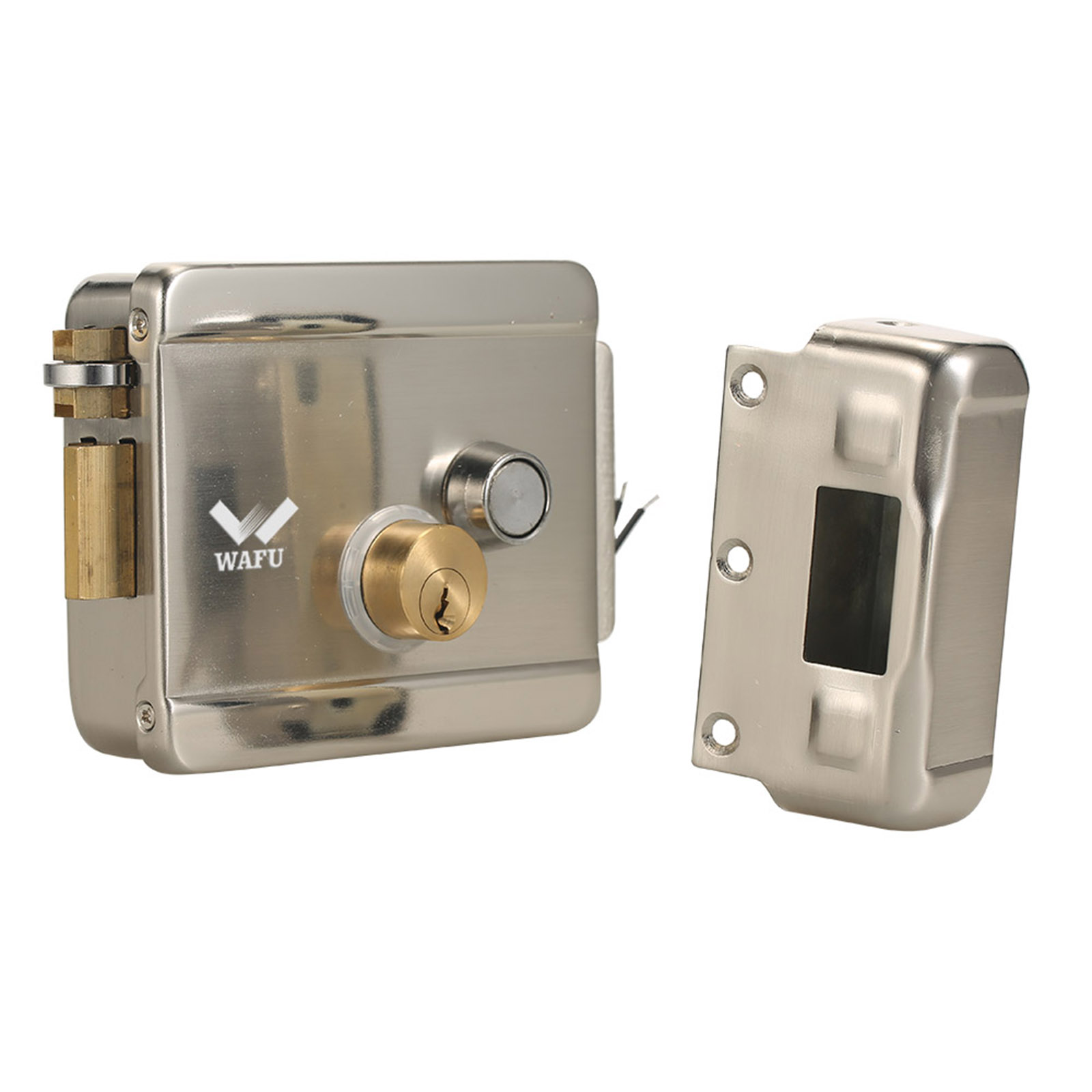 قفل باب البوابة الكهربائية الذ - مراجعة Smart Home Door Lock وسعره