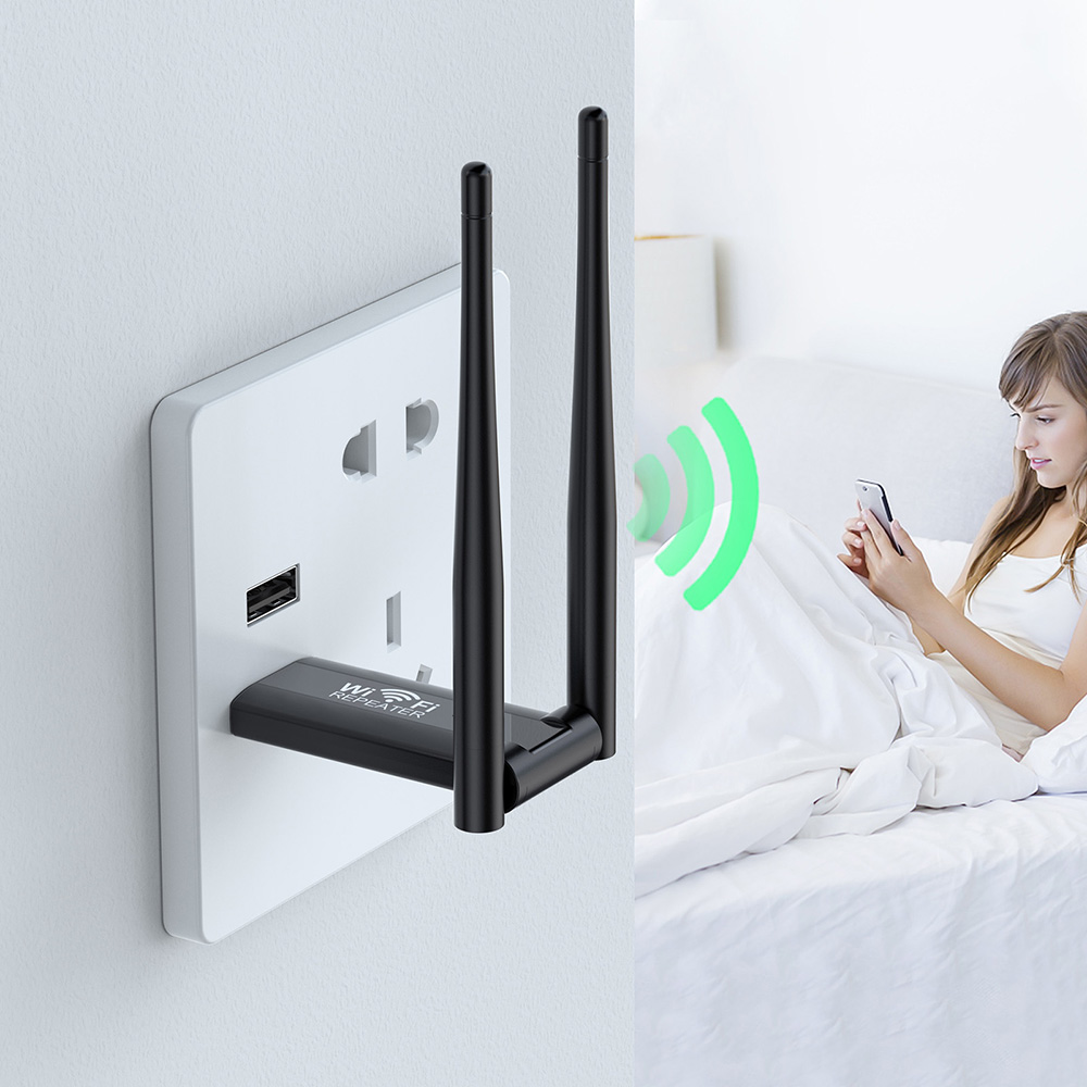 مكرر واي فاي لاسلكي بسرعة 300  - مراجعة Smart Home Network وسعره