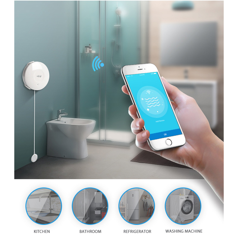 جهاز ذكي للكشف عن تسرب المياه  - مراجعة Smart Home Nas وسعره